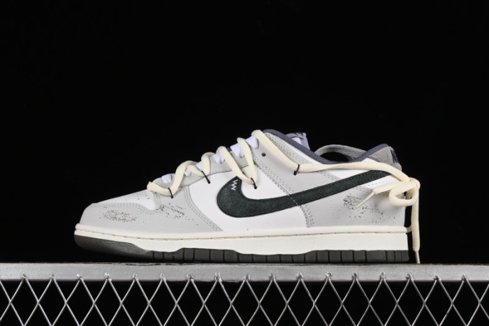 Nike Dunk Low SE Bubble Jellyfish Grey Island SB Strap Low-Top Casual Skate Shoes - FJ4188-100 1