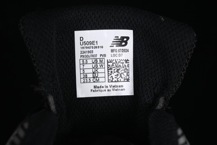 New Balance 509 Series Retro Casual Running Shoes - U509E1