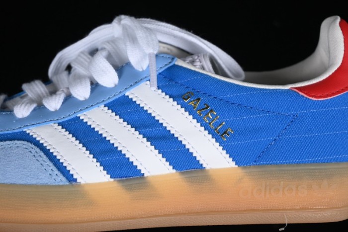 Adidas Originals Gazelle Indoor IF9643 Retro Casual Low-Top Skateboard Shoes with Anti-Slip and Wear-Resistant Sole