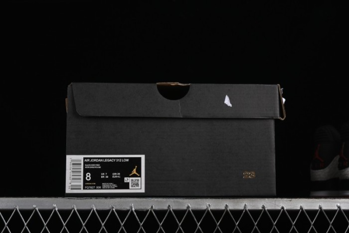 Nike Air Jordan Legacy 312 Low AJ312 Basketball Shoes with Velcro Strap - FQ7827-006