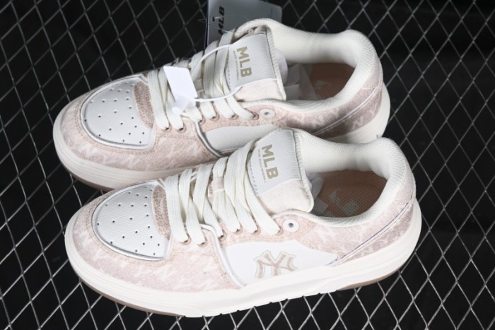 New York Yankees MLB Chunky Liner Denim Monogram SL Platform Sandals - 3ASXS015N50BGS