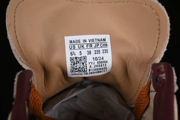 Adidas Originals Gazelle Indoor JH5412 Retro Casual Slip-Resistant Wear-Resistant Low-Top Sneakers