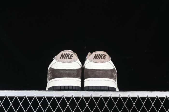 Nike SB Dunk Low The North Face Collaboration Black Brown Anniversary High-End Custom Low-Top Casual Skate Shoes - DJ2024-058