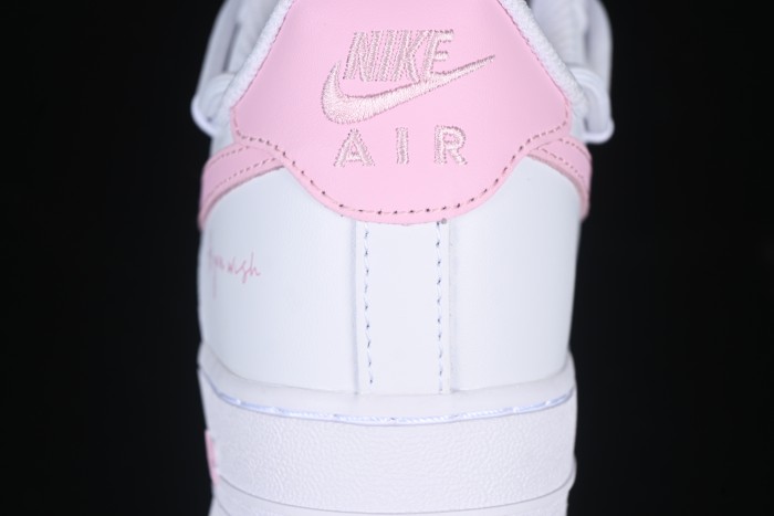 Nike Air Force 1'07 Low Casual Sneakers with Custom Leather & Full-Length Air Cushion - CQ2288-802
