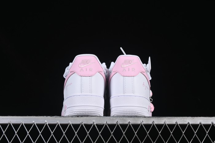 Nike Air Force 1'07 Low Casual Sneakers with Custom Leather & Full-Length Air Cushion - CQ2288-802