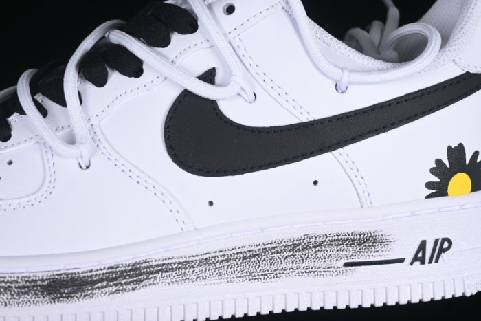 Nike Air Force 1'07 Low Custom 2D Daisy Graffiti Hand-Painted Casual Sneakers - CK0316-060