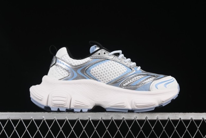 New York Yankees MLB Winner Chunky Height-Increasing Thick Sole Running Shoes - 3ASHWD15N50BLS