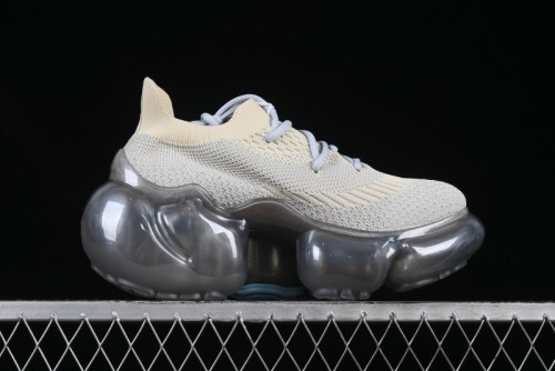 Grounds Big Bubble High Platform Sneakers Transparent Blue - AJE5