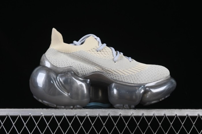 Grounds Big Bubble High Platform Sneakers Transparent Blue - AJE5