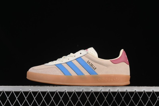 Adidas Originals Gazelle Indoor Retro Casual Sneakers with Anti-Slip and Durable Design - JQ0010