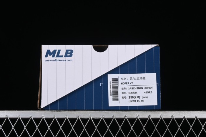 MLB NY HOFER Casual Sneakers with 6cm Height Increase and High Elastic MD Sole - 3ASXHSN4N45GRS