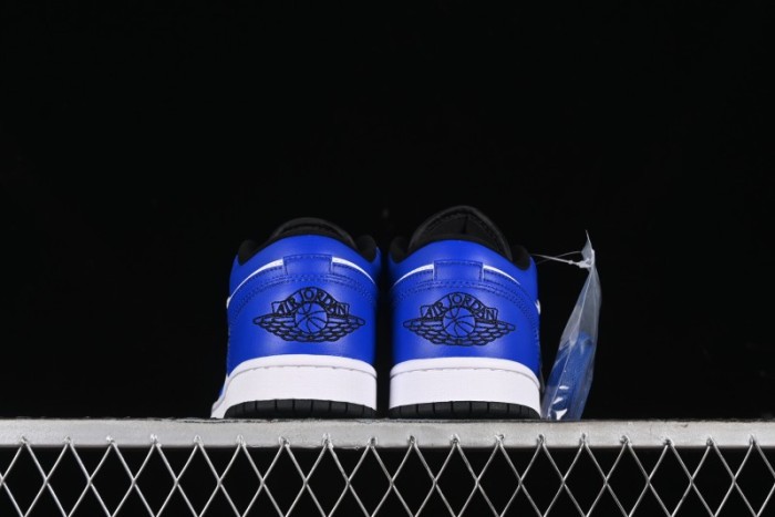 Nike Air Jordan 1 Low Retro Basketball Shoes White Blue - 553558-124