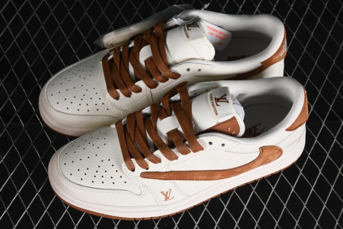 Nike Air Jordan 1 Low OG SP Travis Scott x Fragment Design Collaboration Sneakers - LX1988-900 1