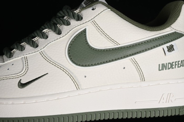 Nike Undefeated x Air Force 1'07 Low Military Green Hemp Rope Casual Sneakers - UT2023-202 1
