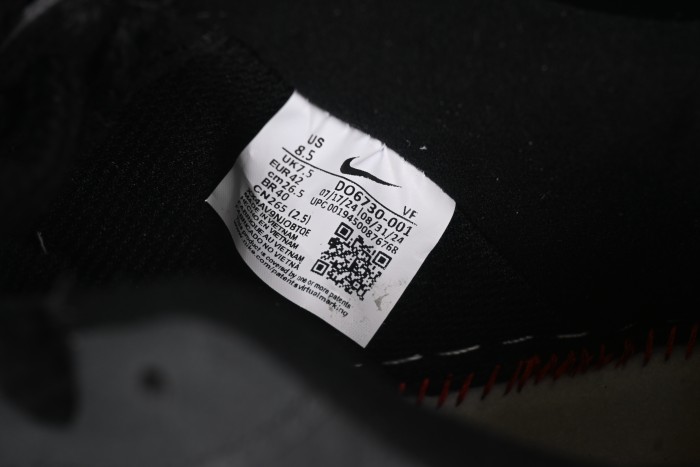 Nike Air Force 1'07 Low  Black Pink  Limited Edition Sneakers with Heart Design - DO6730-010