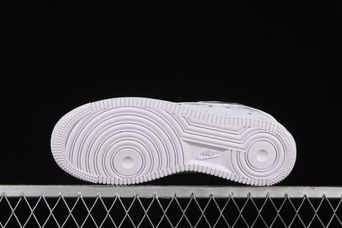 Nike Air Force 1 '07 Low Casual Sneakers with Chinese Ink Painting Design - LL6976-521