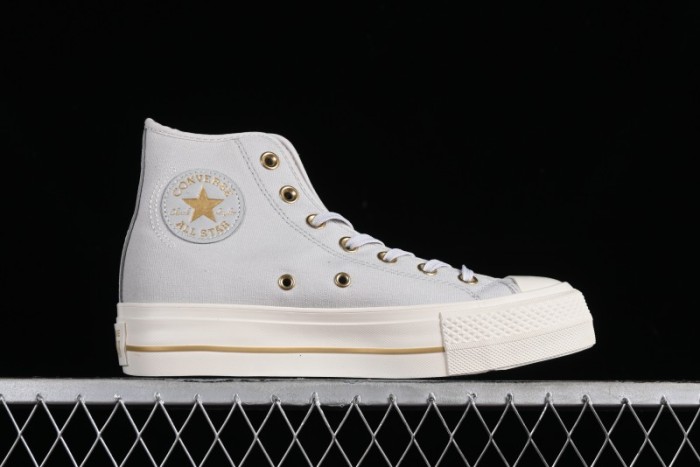 Converse All Star Lift High Top Platform Casual Canvas Shoes - A08237C 1