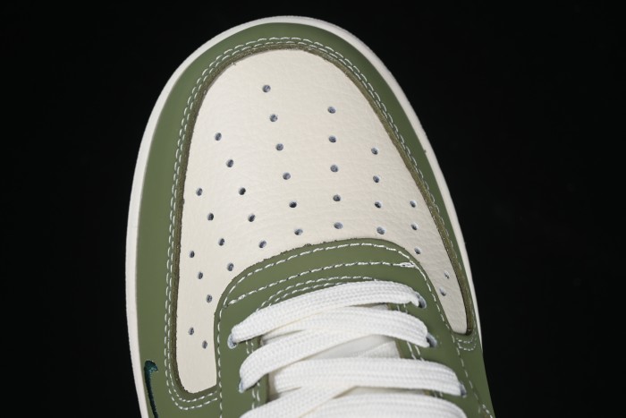 Nike Air Force 1'07 Low Gucci Collaboration Green Paisley Swoosh Casual Sneakers - KK1988-063
