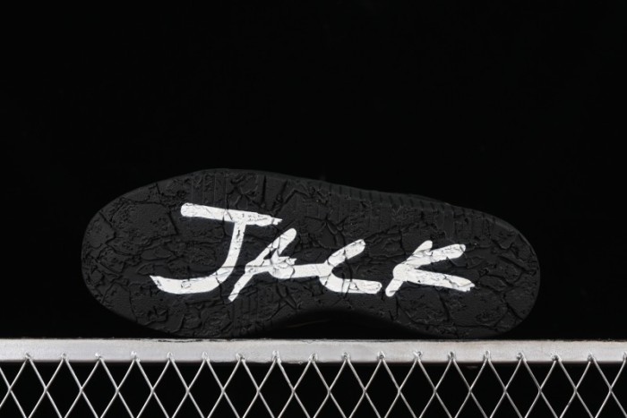 Nike Travis Scott x Jordan Cut The Check AJ1 Basketball Shoes with Velcro Design - FZ8117-204 1