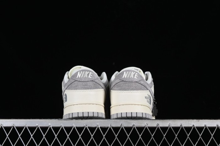 Nike SB Dunk Low The North Face Collaboration - Beige Suede Anniversary High-End Custom Low-Top Casual Skate Shoes - XD6188-020 1