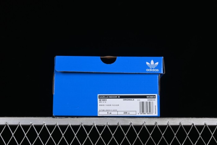 Adidas Originals Gazelle Indoor Retro Casual Slip-Resistant Wear-Resistant Low-Top Sneakers - IE1051 1