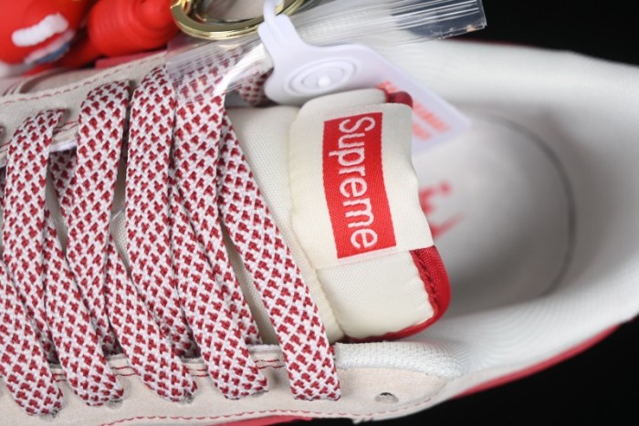 Nike Air Force 1 '07 Low Supreme Collaboration Year of the Snake Limited Edition Red Snake Swoosh Low-Top Casual Sneakers - HH7518-032