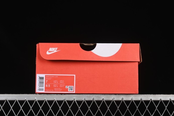 Nike SB Dunk Low White Mocha Low-Top Casual Skate Shoes - FQ8249-104