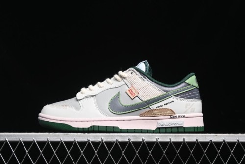 Nike Dunk Low Retro  Varsity Green  Panda Mischief Skyline Chase Casual Sneakers - DD1391-101