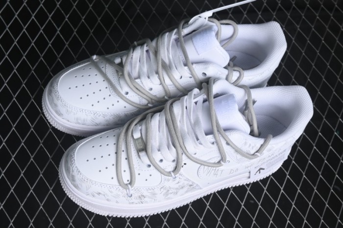 Nike Air Force 1 '07 Low 2D Anime Theme Love Declaration Casual Sneakers - ZH0316-034