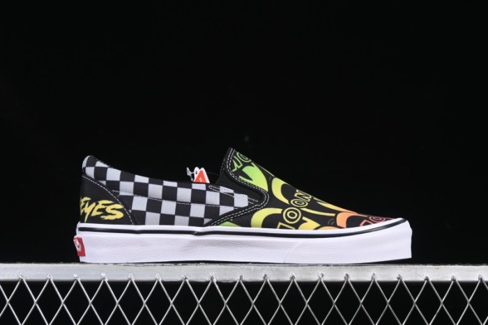 Mooneyes x Vans Slip-On Low-Top Casual Skate Shoes - VN000CP6BHG