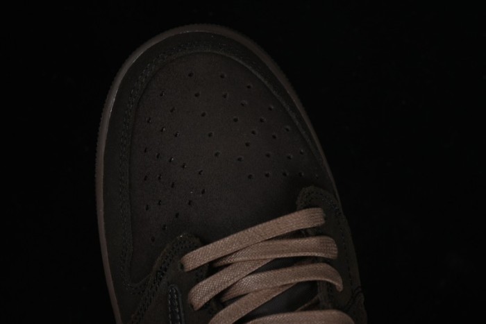 Nike Travis Scott x Air Jordan 1 Low OG AJ1 Reverse Swoosh Sneakers - DM7866-202