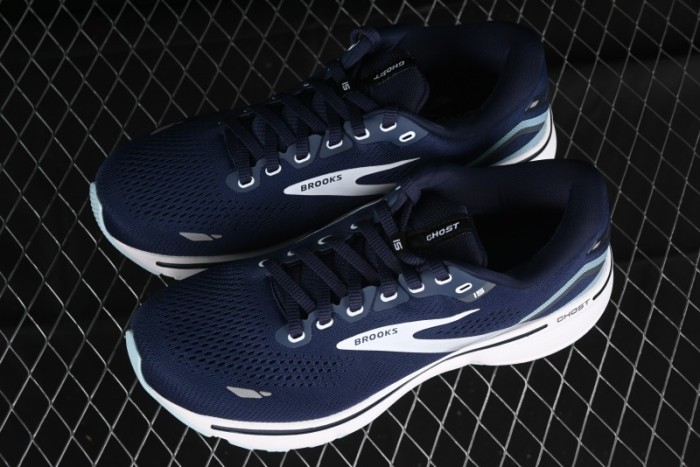 Brooks Ghost 15 Running Shoes with DNA LOFT V2 Cushioning and Breathable Air Mesh - 1203802A450