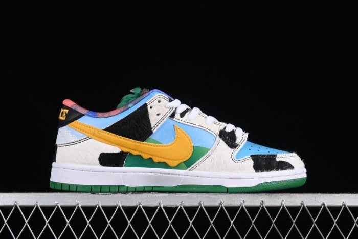 Nike Ben & Jerry's x Nike SB Dunk Low Pro QS  Chunky Dunky  Classic Casual Skate Shoes - CU3244-100 1