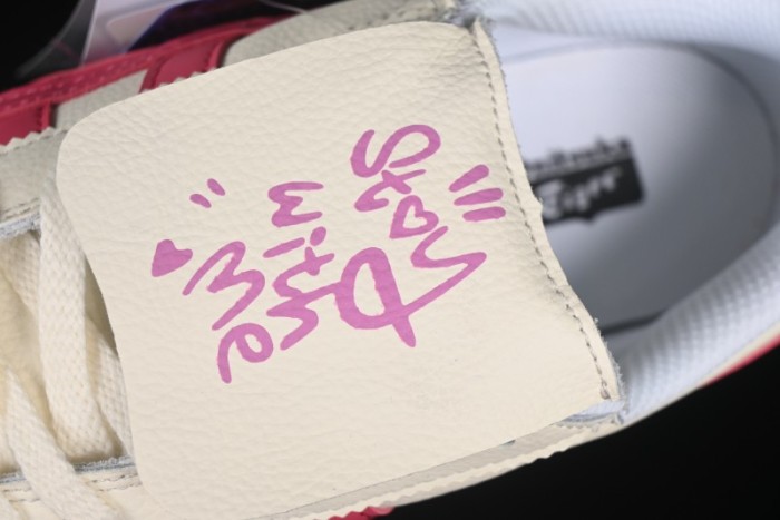 Onitsuka Tiger Tokuten Low-Top Casual Sneakers with T-TOE Reinforcement and Retro Indoor Sole - 1183B938-100