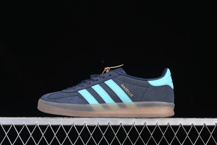 Adidas Originals Gazelle Indoor JI2587 Retro Casual Slip-Resistant Durable Low-Top Sneakers - JI2587