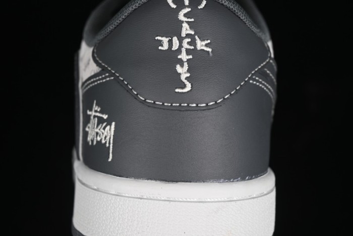 Nike Travis Scott x Fragment Design x Air Jordan 1 Low OG SP AJ1 Retro Sneakers - XZ3398-003