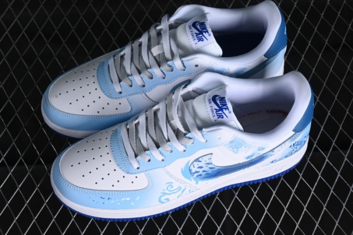 Nike Air Force 1 '07 Low Linglong Porcelain Low-Top Casual Sneakers - DV0813-104 1