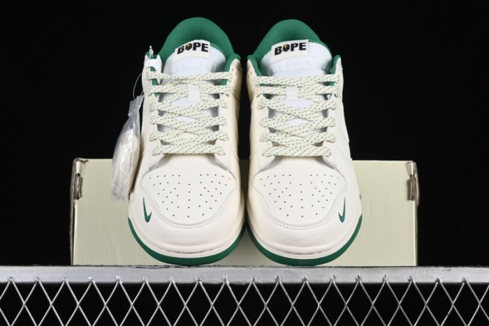 Nike SB Dunk Low BAPE Collaboration Anniversary Edition Customized Sneakers - XD6188-026 1