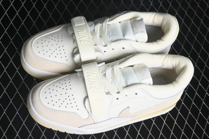 Nike Air Jordan Legacy 312 Low Sneakers with Velcro Strap and Triple Fusion Design - FQ7827-102