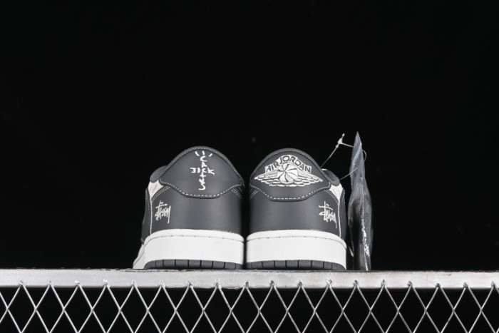Nike Travis Scott x Fragment Design x Air Jordan 1 Low OG SP AJ1 Retro Sneakers - XZ3398-003