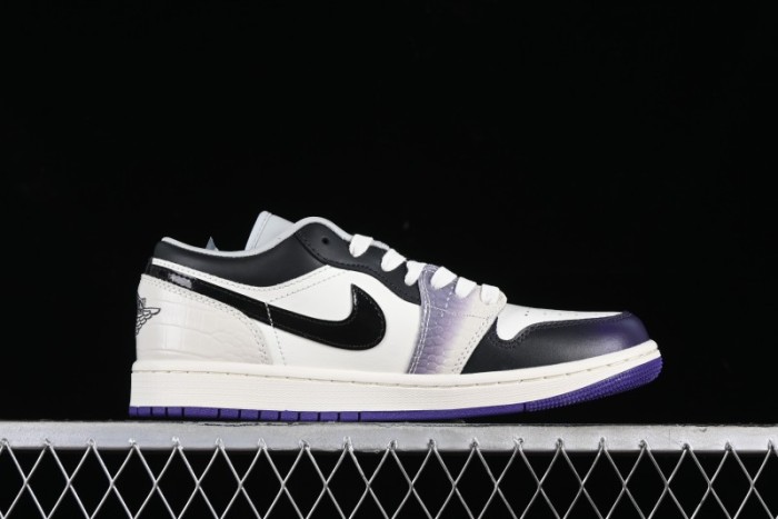 Nike Air Jordan 1 Low  Purple  Casual Sneakers - HF5759-101
