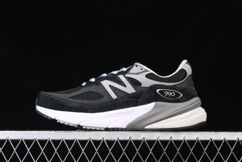 New Balance 990 Series Premium Retro Running Shoes with Carbon Fiber Midsole - M990BK6