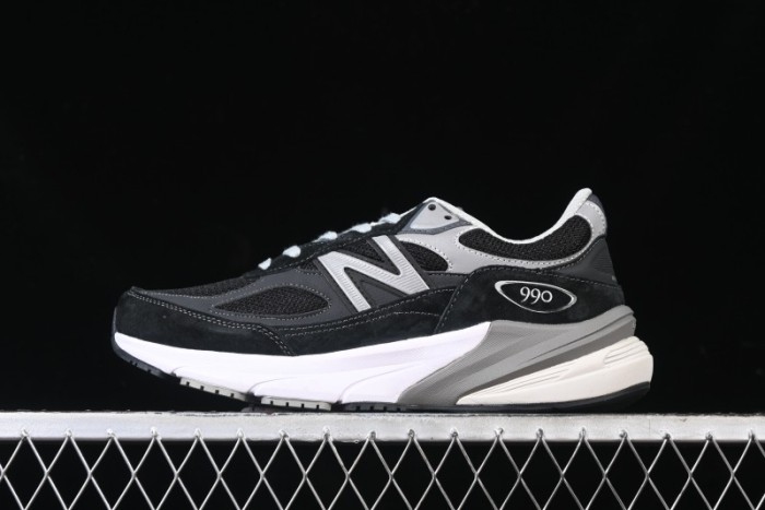 New Balance 990 Series Premium Retro Running Shoes with Carbon Fiber Midsole - M990BK6