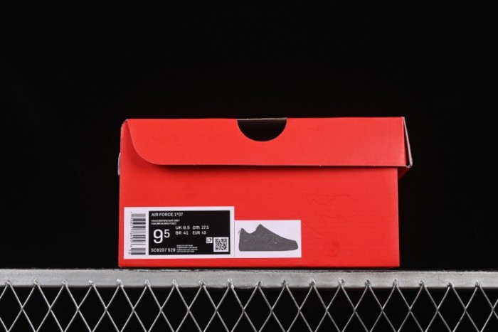 Nike Air Force 1'07 Low Lightning Collaboration Black Snake Scale Casual Sneakers - SC9207-529