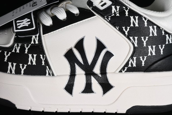 MLB Chunky Liner New York Yankees Hook & Loop Lightweight Platform Sneakers with 6cm Height Increase - 3ASXLM13N50BKS