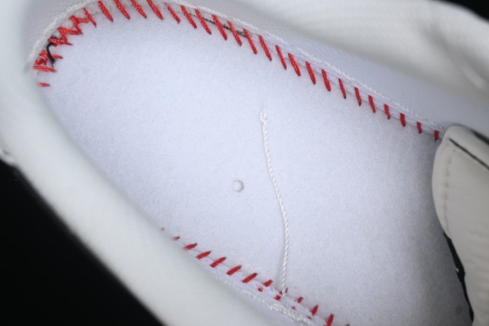 Nike Air Force 1 '07 Low Stussy Collaboration - White Black Swoosh Red Tab Low-Top Casual Sneakers - SJ6698-015