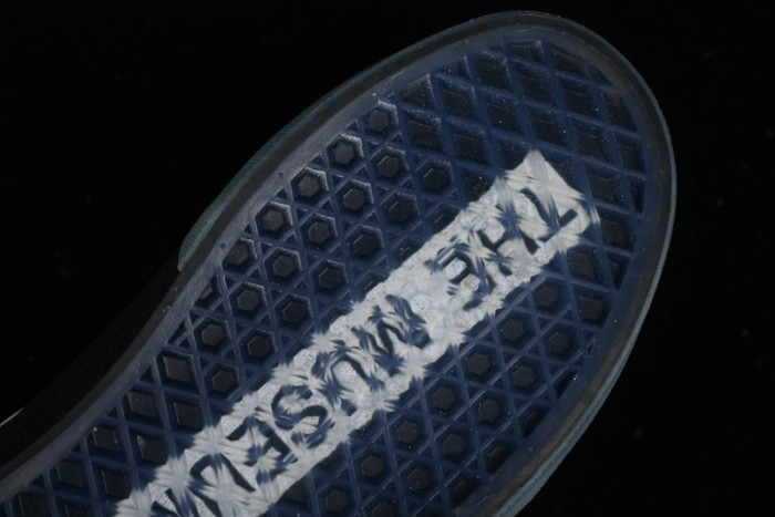 Vans Slip-On Classic Collaborative Hand-Painted Graffiti with Pink Accents and Crystal Outsole Checkerboard Slip-On - VN000CT5BPA 1