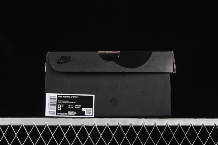 Nike Air Max 1 Retro Running Shoes with Half-Sole Air Cushion - HF8813-700