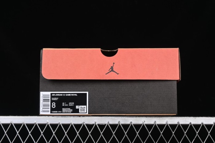 Nike Air Jordan 12 Retro Basketball Shoes with Game Royal Colorway - 130690-014