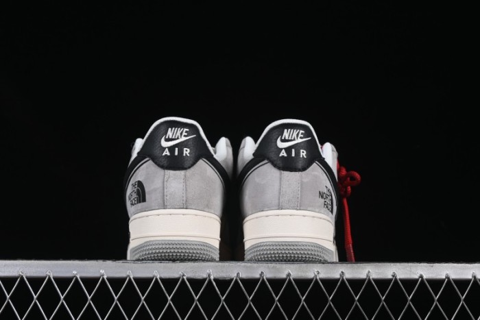 Nike Air Force 1 '07 Low The North Face Collaboration Grey Suede Casual Sneakers - XZ6188-763